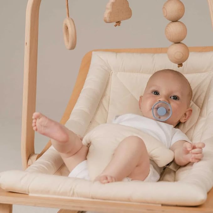 Emulait Baby Pacifier (2 Pack): 0-6 Months - Blu