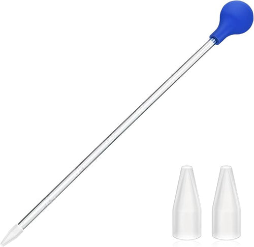 18.5 in Long Pipette for Fish Tank Coral Food Feeder Long Syringe Aquarium by Hufopik