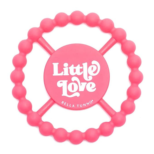 Baby Teether by Bella Tunno, Silicone Teethers for Babies 3-6 months, 6-12 months, Baby Toys, Pacifier, Teething Relief, Boys, Girls, Little Love