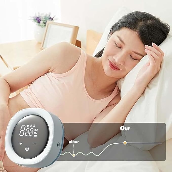 Electric Nipple Corrector for Flat or Inverted Nipples, Rechargeable Nipple Puller Sunken and Shy Nipples - Blue