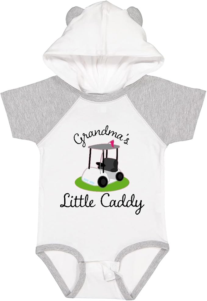 inktastic Grandma's Little Caddy Golf Baby Bodysuit