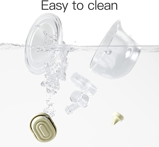 Phanpy Wearable Breast Pump Milk Collector Cup, New Cup Parts, Original Phanpy Breast Pump Replacement Accessories, 24 mm Flange and 20mm Insert Included, 15 oz / 420 ml, 2 Piece