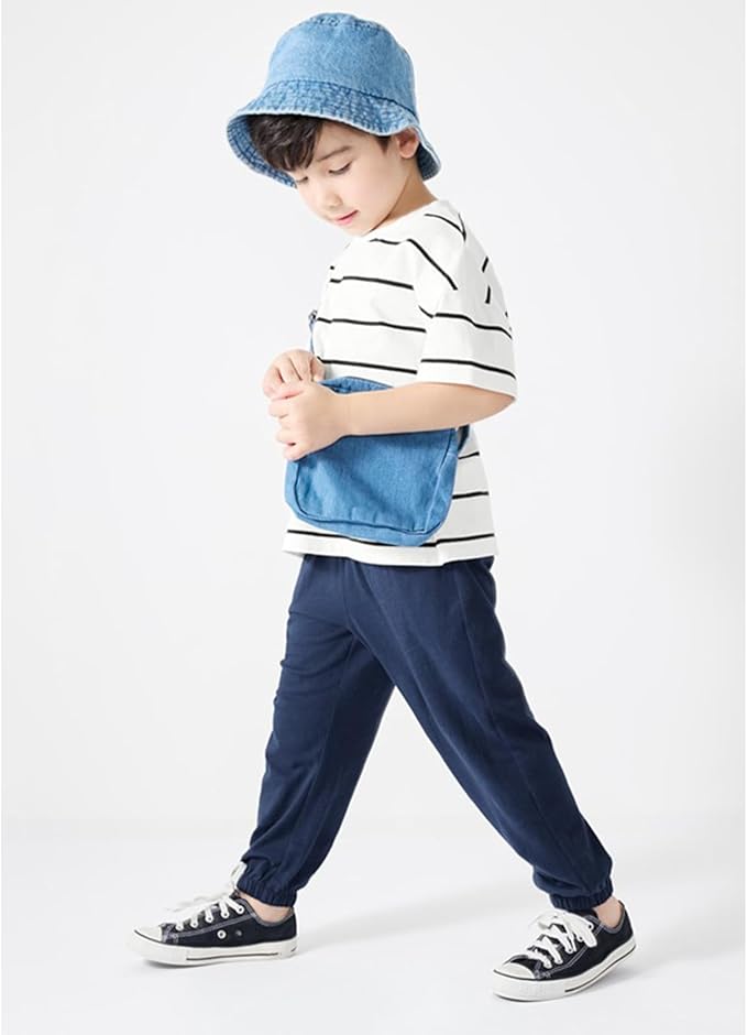 Toddler Boys Pants 3 Pack Soft Cotton Long Bloomers Kids Summer Fall Boy Casual Joggers Pant