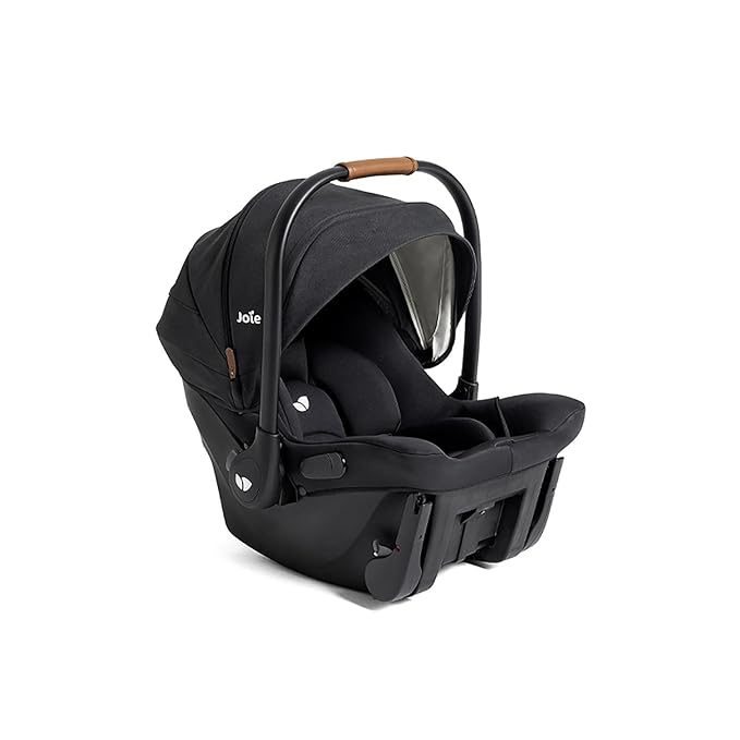 Joie Kava 3-in-1 Stroller and Mint Latch Car Seat Travel System with Reversible Seat, All-Wheel Suspension, and Flex in-Seat Comfort (Shale)