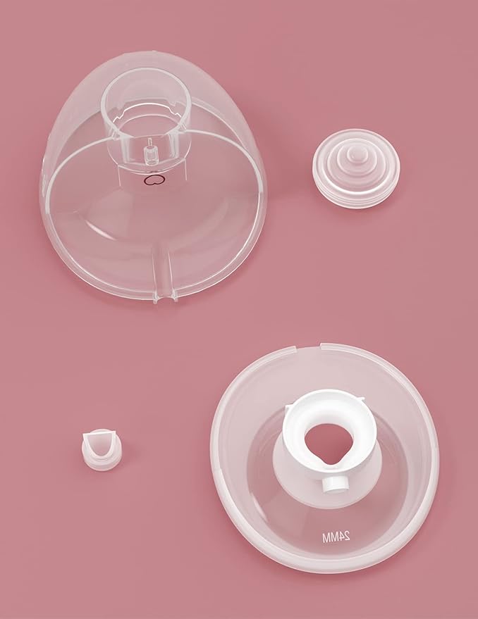 Momcozy Full Set Collector Cup, Original M5 Breast Pump Replacement Accessories