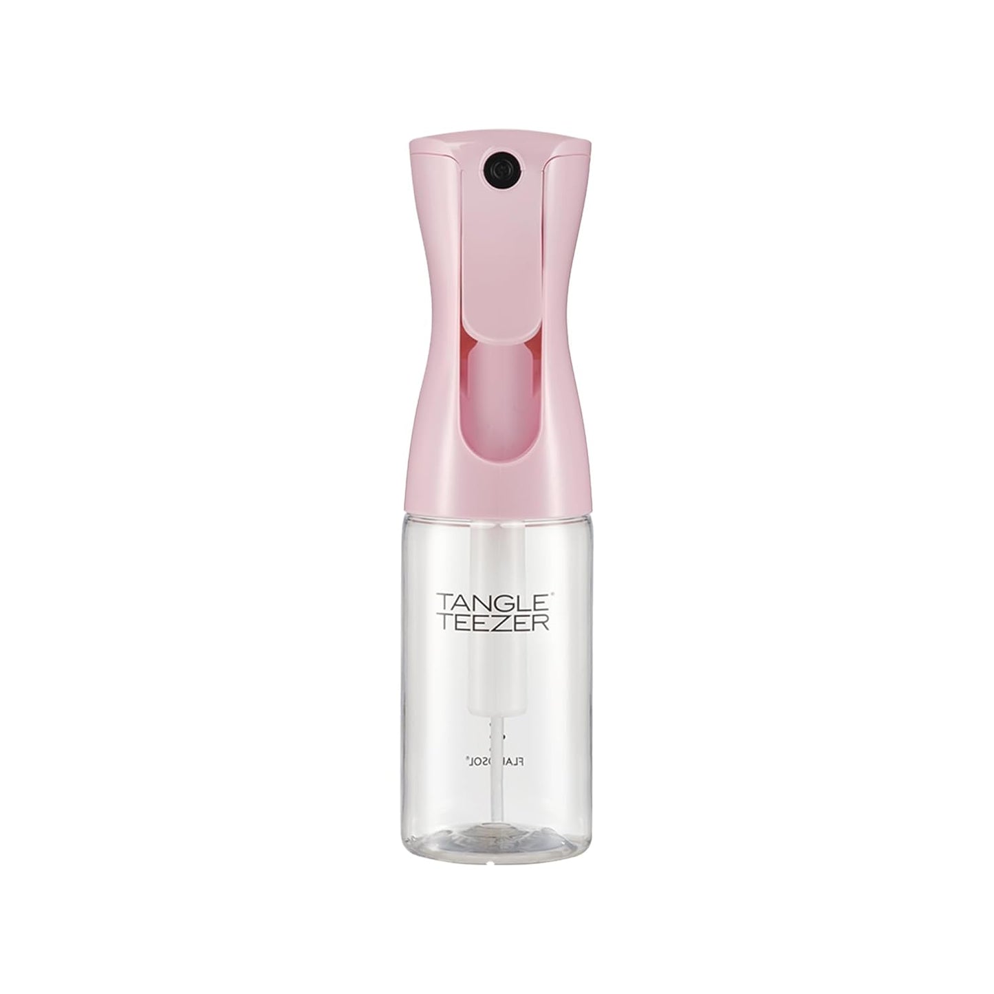 TANGLE TEEZER Travel-Size Fine Mist Continuous Spray Bottle, Reusable and Refillable, for Hair Detangling and Styling, 6.1 oz, Millennial Pink