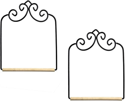 2 Pack Hummingbird Swing Metal Frame Hummingbird Perch Wild Bird Swing by Aelean
