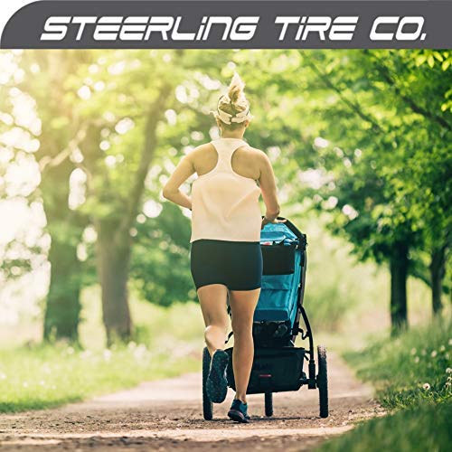 Two 16'' x 1.5/1.75 & One 12.5'' x 1.75/2.15 [3-Pack] Extra Thick Inner Tire Tube for BOB Revolution Strollers & Stroller Strides - Best BOB Stroller Tire Replacement Set by Steerling Tire Co.