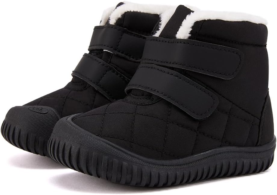 BMCiTYBM Toddler Baby Snow Boots Winter Shoes Boys Girls Cold Weather Baby Faux Fur Shoes