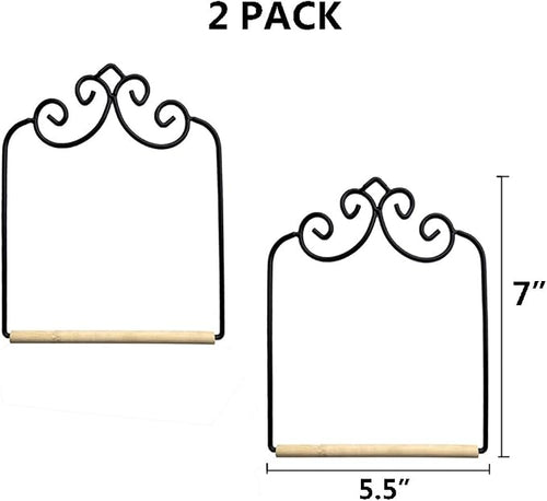 2 Pack Hummingbird Swing Metal Frame Hummingbird Perch Wild Bird Swing - Image 2