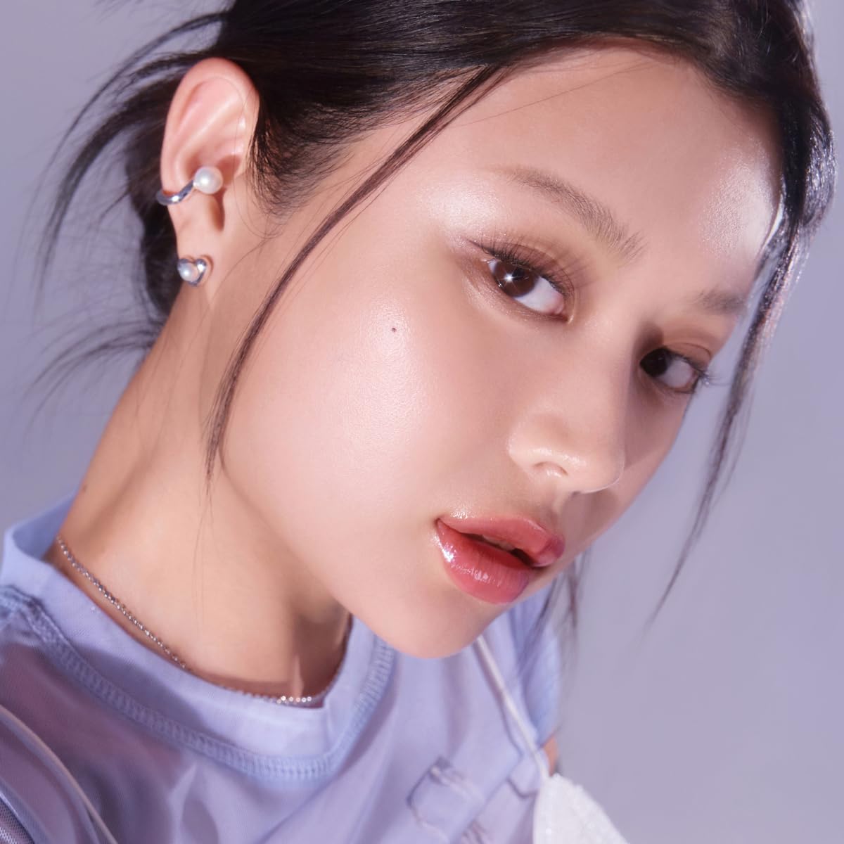 Peripera Ink Mood Glowy Tint, Lip-Plumping, Naturally Moisturizing, Lightweight, Glow-Boosting, Long-Lasting, Comfortable, Non-Sticky, Mask Friendly, No White Film (03 ROSE IN MIND)