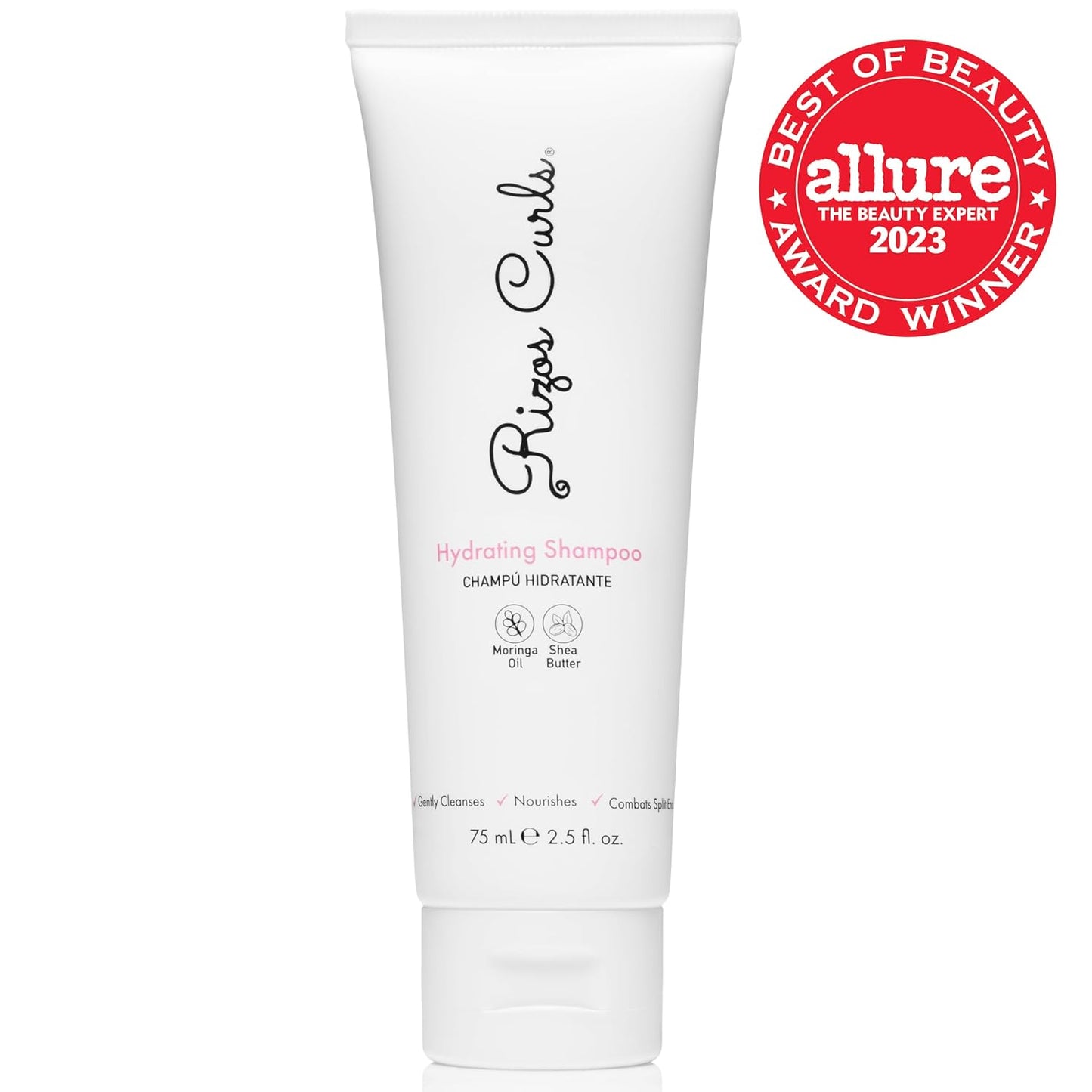 Rizos Curls Travel Wash Day Bundle, Hydrating Shampoo & Deep Conditioner Bundle, Moisturize Scalp, Gently Cleanse and Hydrate Curly Hair