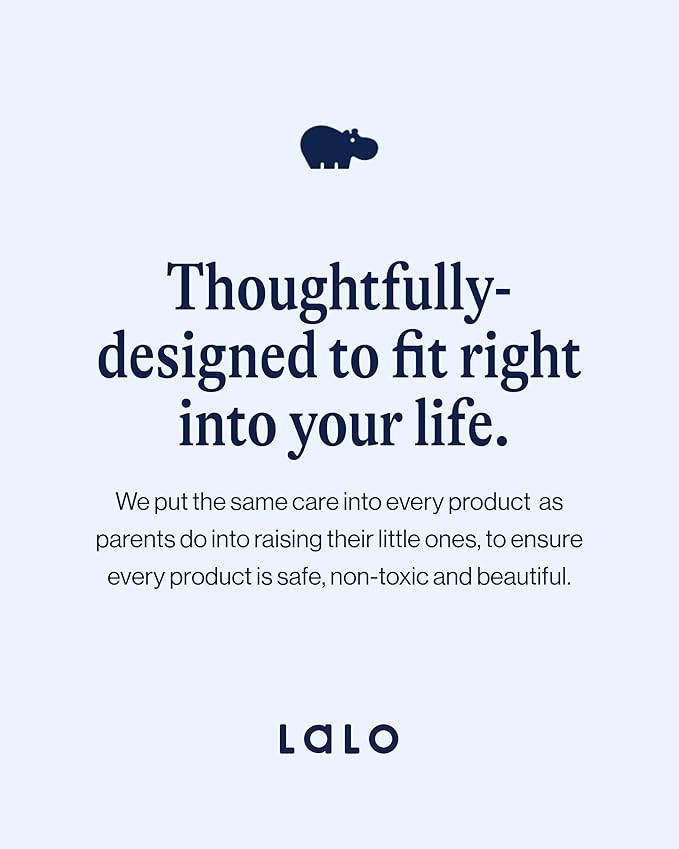 Lalo Silicone Placemat for Toddlers & Babies - Non-Slip Kids Placemat for Restaurants & Dining Tables - Non-Toxic & BPA Free Safe - for Ages of 4 Months and Up - Lavender