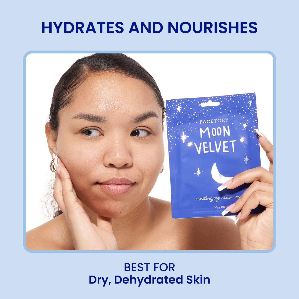 FACETORY K Beauty Face Mask Skin Care - CLASSIC 5 COLLECTION Sheet Mask Set | Natural Premium Korean Face Mask For All Skin Types - No Sulfates No Parabens (5 pc)