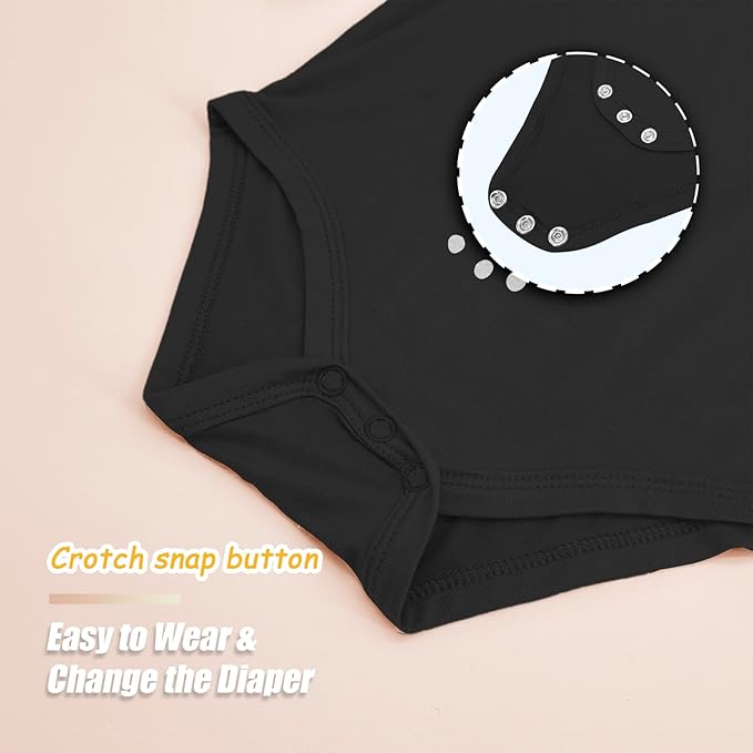 Jimonda Bamboo Baby Bodysuit Long Sleeve Infant Romper Soft Boy Girl Unisex Newborn Clothes One Piece Outfits Summer Fall