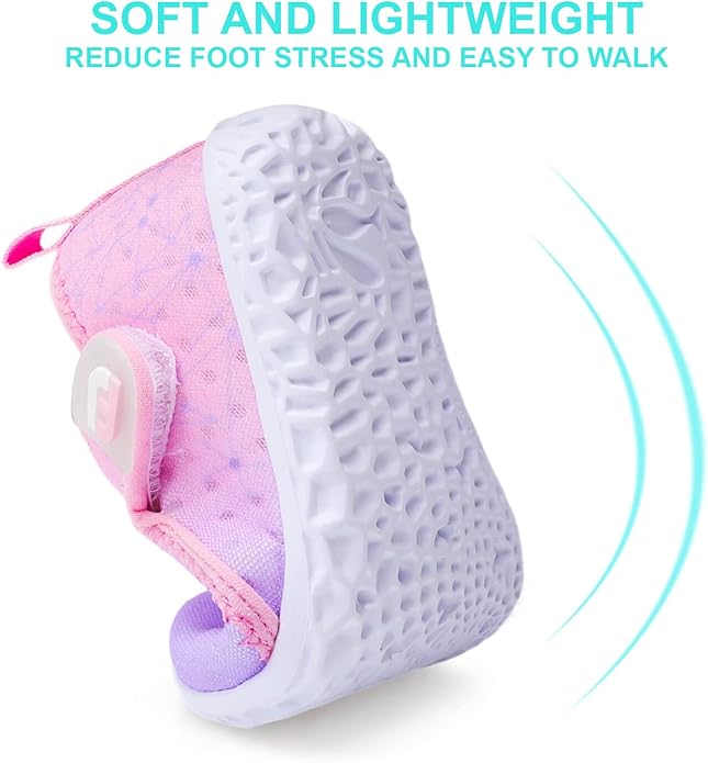 JOINFREE Baby Toddler Water Shoes Boys Girls Sandals Barefoot Kids Breathable Sneakers Shoes for Walking Running