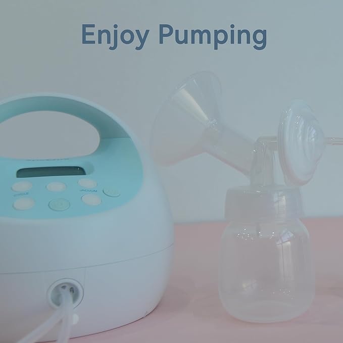 20 mm Flange Set Compatible with Spectra/Motif Luna Wide-Mouth Bottles, Breast Pump Parts Includes Breast Shield Tubing Valve Backflow Protector, Not Original Spectra Accessories