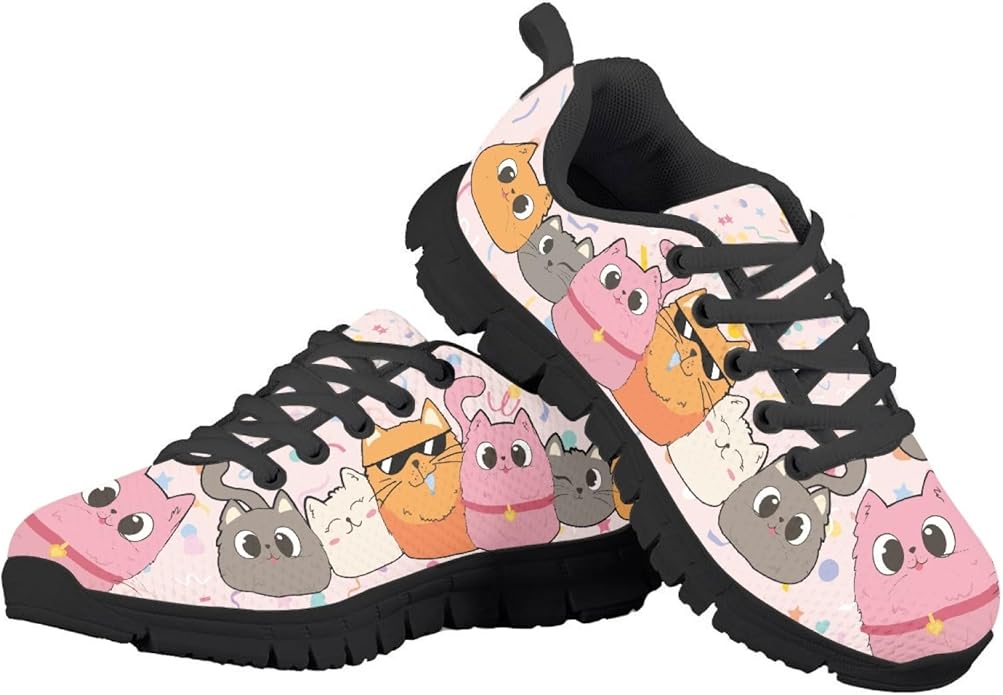 MARSVOVO First Shoes for Walking Boy Girl Athletic Lightweight Flexible Lace-up Breathable Running Shoes Casual Classic Comfortable Non Slip Play Sport Learning to Walk Toddler Girl Sneakers