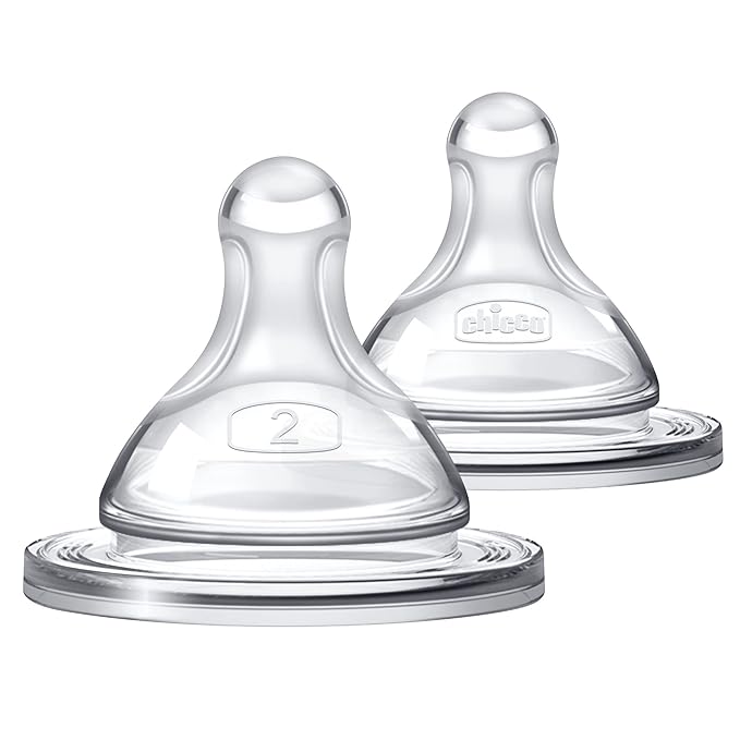 Chicco Duo Newborn Hybrid Baby Bottle Starter Gift Set with Invinci-Glass Inside and Plastic Outside | Dishwasher, Bottle Warmer, and Electric Sterilizer Safe | Intui-Latch Nipple | Clear/Grey
