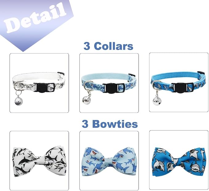 3 Pack Cat Collar Breakaway - Image 2