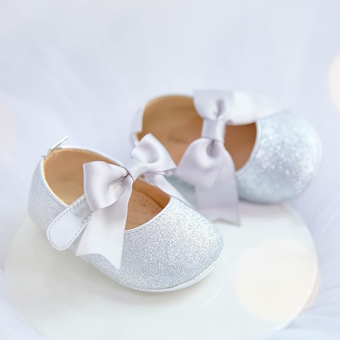 Soft Sole Baby Shoes - Infant Baby Walking Shoes Moccasins Rubber Sole Crib Shoes