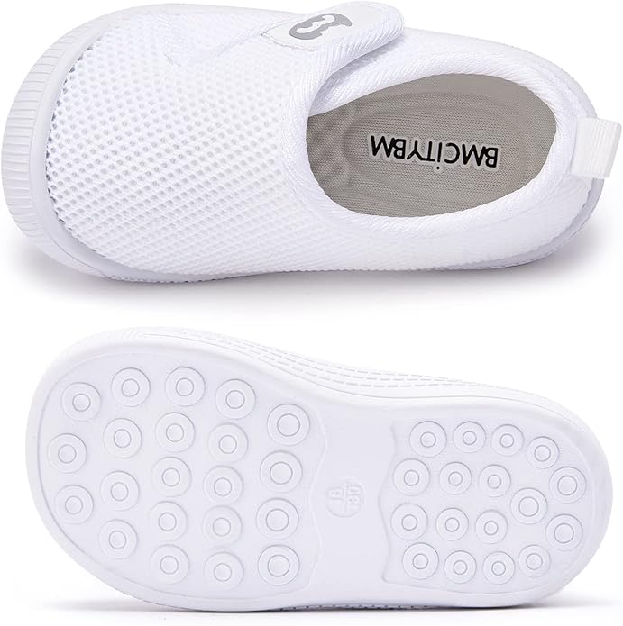 BMCiTYBM Baby Shoes Infant Boy Girl First Walker Shoes Toddler Walking Shoes Lightweight Non-Slip Sneakers for 6 9 12 18 24 Months