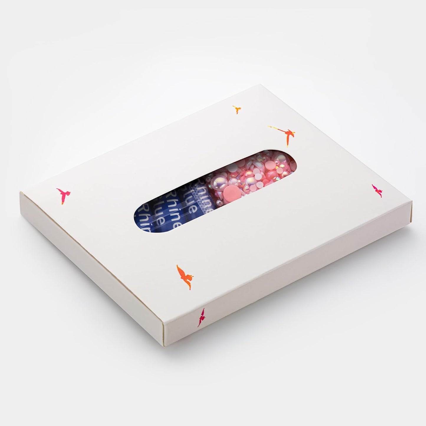 60g Light Pink White Pearl Rhinestones for Crafts Mixed Size 3mm-10mm AB Color Round Half Pearls Flatback Pearl Beads and Resin Rhinestones Set for Face Art with Gel