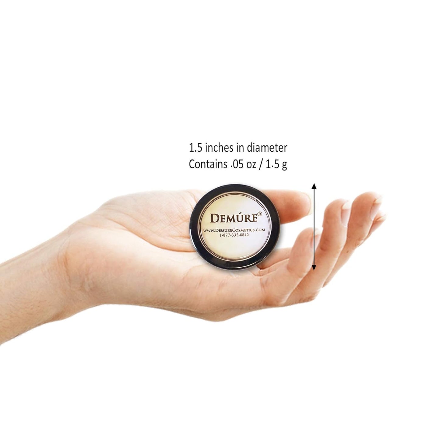 Demure Mineral Make Up (Black Liner) Eye Shadow, Matte Eyeshadow, Loose Powder, Eye Makeup, Professional Makeup