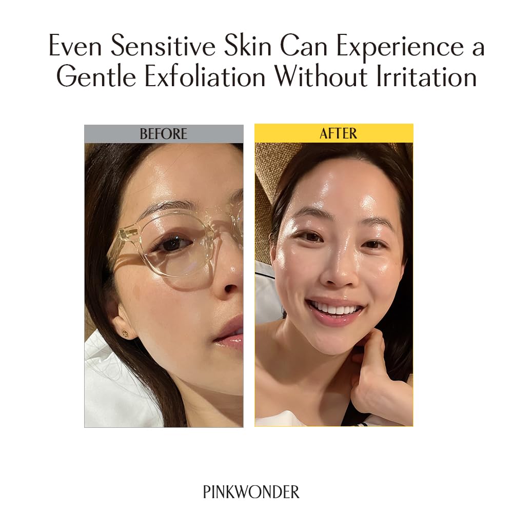 PINKWONDER Jojoba Mochi-Vation™ Cream Mask 3.17oz (90g), Clay Mask with Organic Jojoba Oil and Korean Rice Extract, Wash-Off Face Mask, Korean Glass Skin