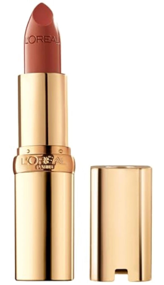 L'Oreal Paris Colour Riche Original Creamy, Hydrating Satin Lipstick with Argan Oil and Vitamin E, Brazil Nut , 1 Count