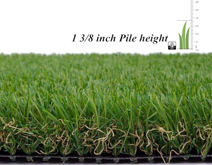 ALTRUISTIC Artificial Grass 6FTX66FT, Realistic Fake Grass Deluxe Turf - Image 2