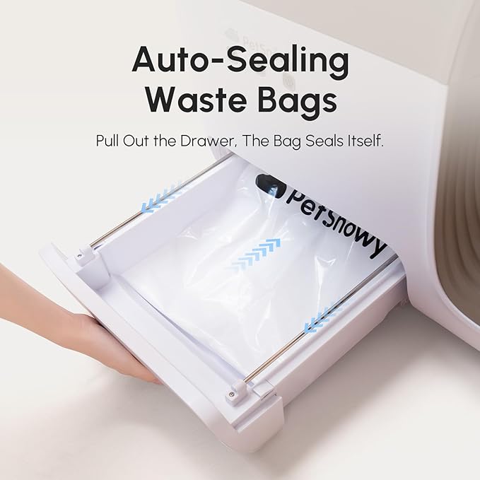 PetSnowy Self-Cleaning Automatic Cat Litter Box - Image 3