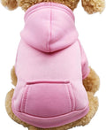 Jecikelon Winter Dog Hoodie Sweatshirts by Jecikelon