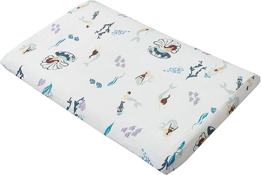 Nest Designs Toddler Pillow with Bamboo Viscose Pillowcase - Splish Splash, Small
