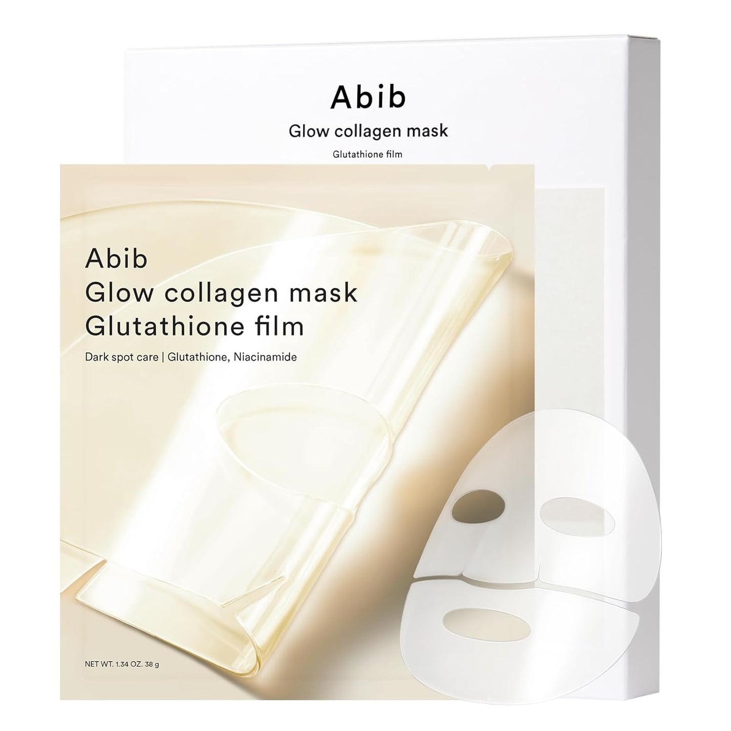 Abib Glow Collagen Mask Glutathione Film 4 Sheets