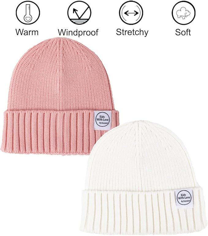 Baby Beanie Toddler Winter Hat Infant Babies Newborn Kids Beanies Knit Hats Girl Boy
