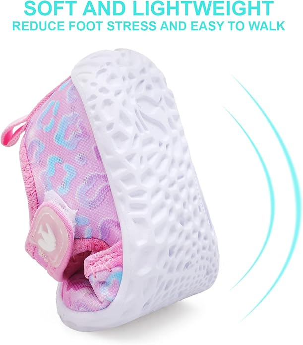 JOINFREE Baby Toddler Water Shoes Boys Girls Sandals Barefoot Kids Breathable Sneakers Shoes for Walking Running