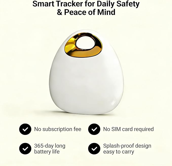 GPS Pet Tracker with Apple Find My Network, Android Compatibility, Real-Time - Image 9