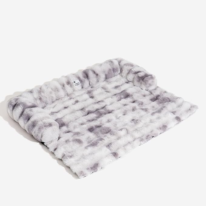 FUNNY FUZZY Pet Fluffy Fuzzy Couch Cover, Calming Washable Dog Bed Sofa - Image 6