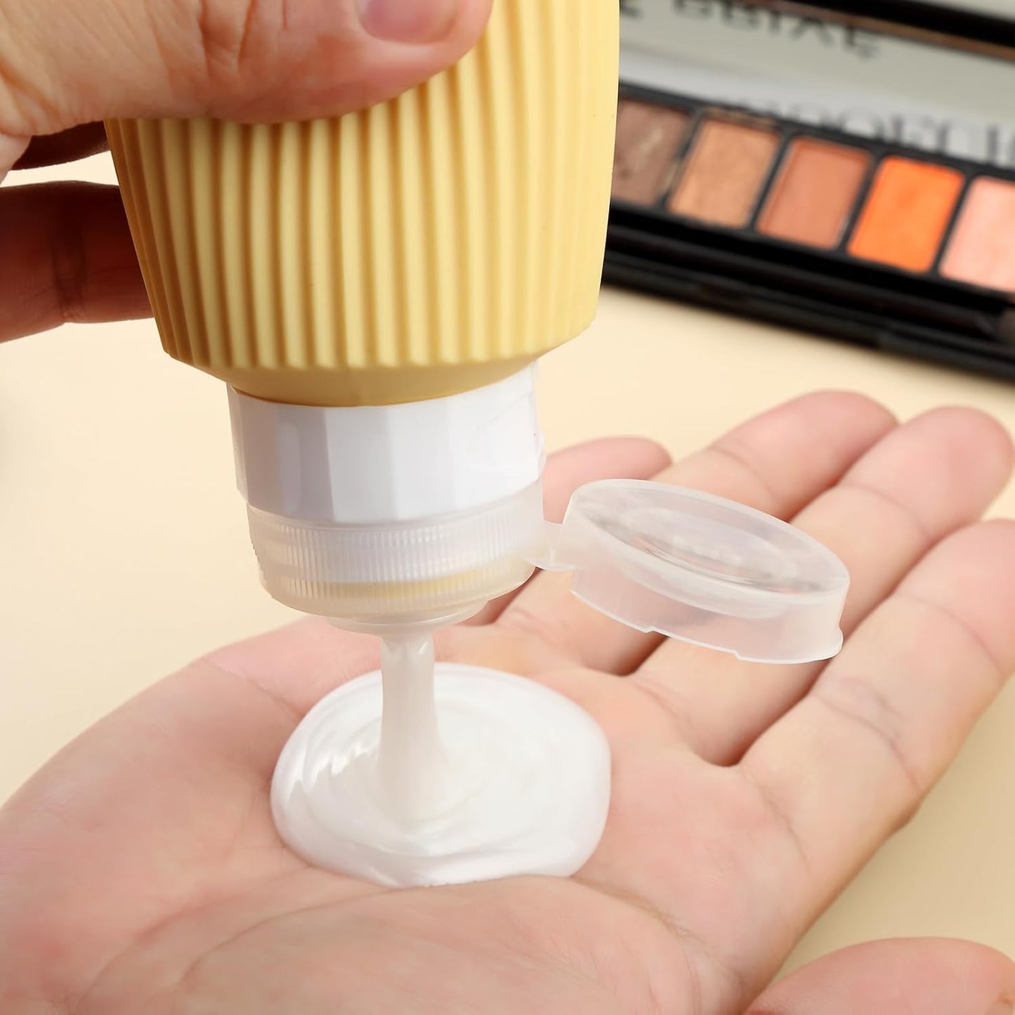 16 Pack Travel Bottles for Toiletries, Large 6oz Silicone Travel Containers jar for Toiletries, Leak Proof Refillable Liquid Shampoo And Conditioner Travel Essentials toiletry Bottles