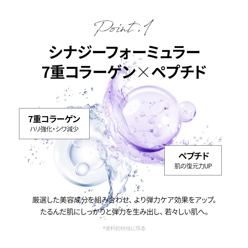 SNP Real Active Firming Ampoule Sheet Mask | Revitalizing and Strengthening for All Skin Types | Vegan Sheet Masks with 7 Collagen and Peptides | Collagen Face Masks Skincare | 10 Sheets