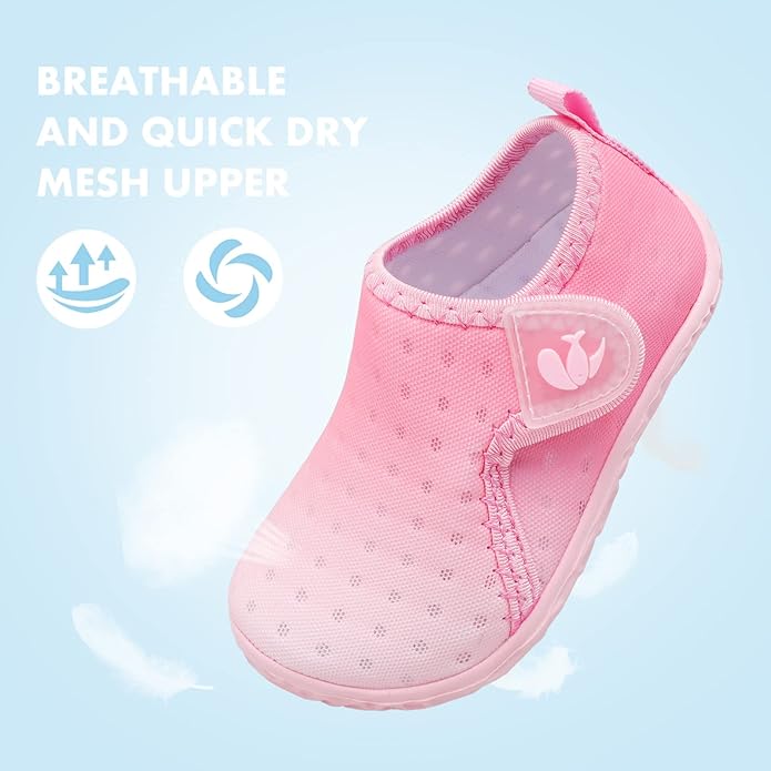 JOINFREE Baby Toddler Water Shoes Boys Girls Sandals Barefoot Kids Breathable Sneakers Shoes for Walking Running