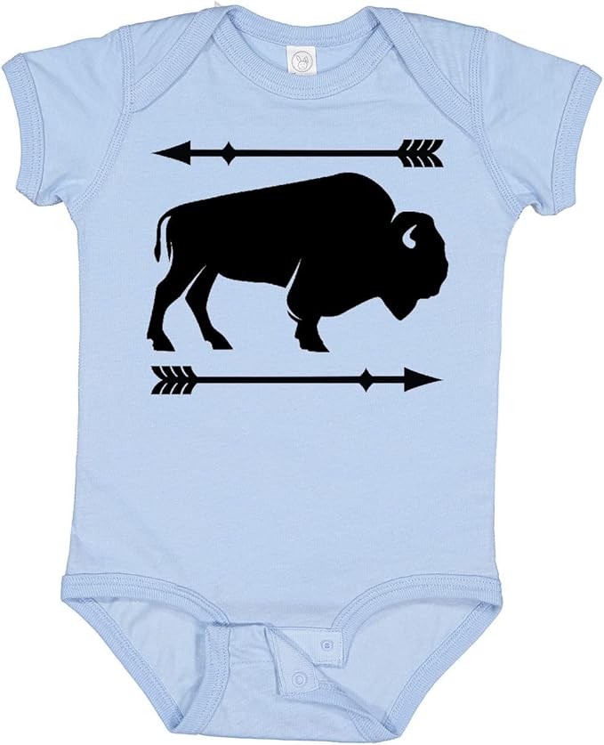inktastic Buffalo Cute Animal Western Baby Bodysuit