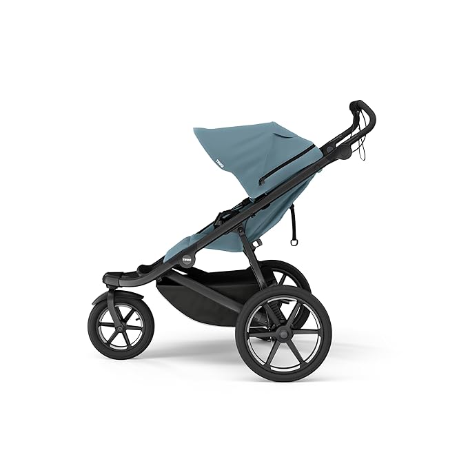 Thule Urban Glide 3 Single Child All-Terrain Stroller, Lightweight, Air-Filled Tires & Suspension, Integrated Hand Brake