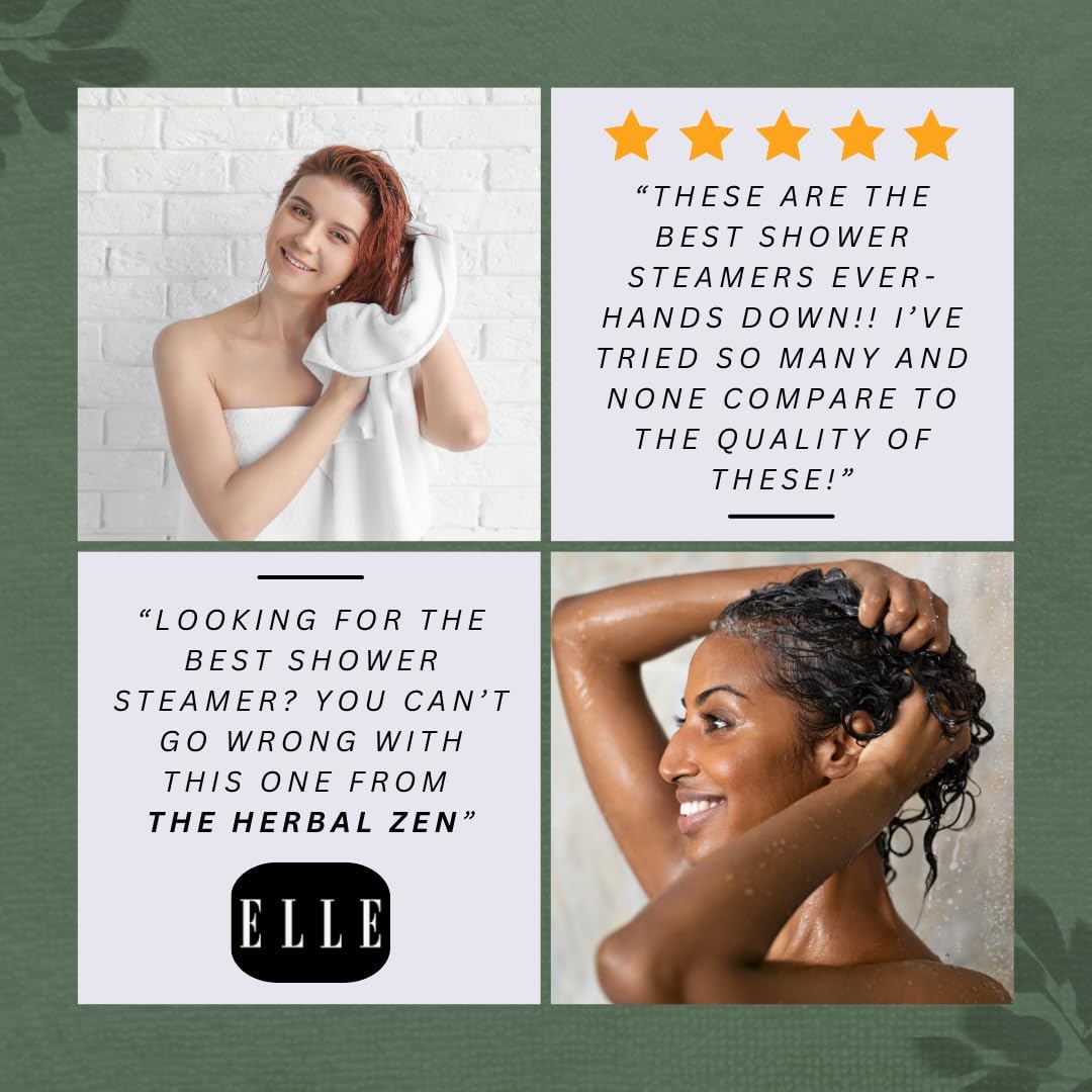 Shower Steamers Aromatherapy Variety Pack - Shower Bombs Made in The USA - Aromatherapy Bath Gifts for Women - Back to School Gift - Shower Tablets Mothers Day Gift (Seasonal Variety Pack)