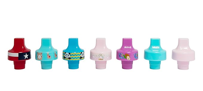 Refresh-a-Baby Bottle Top Spout Adapter – Reusable, Easily Convert Any Bottle into a Spill-Proof Sippy – Perfect for Travel & Everyday Use, BPA-Free, Dishwasher Safe - Pack of 2 (Panda)