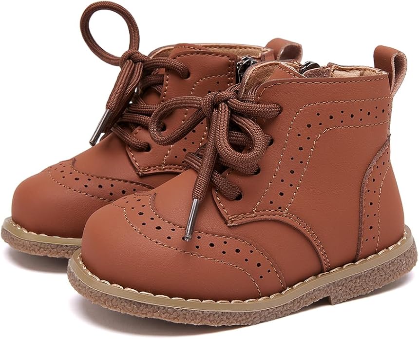 BMCiTYBM Baby Boys Girls Boots Infant Shoes First Walking Booties for All Seasons for 6 9 12 15 18 24 Months