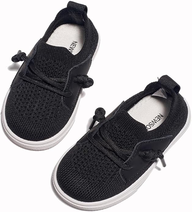 Newsonet Baby Shoes Boys Girls First Walking Breathable Non Slip Walker Sneakers Soft Sole 6 9 12 18 20 24 Months