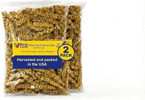 1lb Millet Tips & Tails for Birds by BirdsLOVE