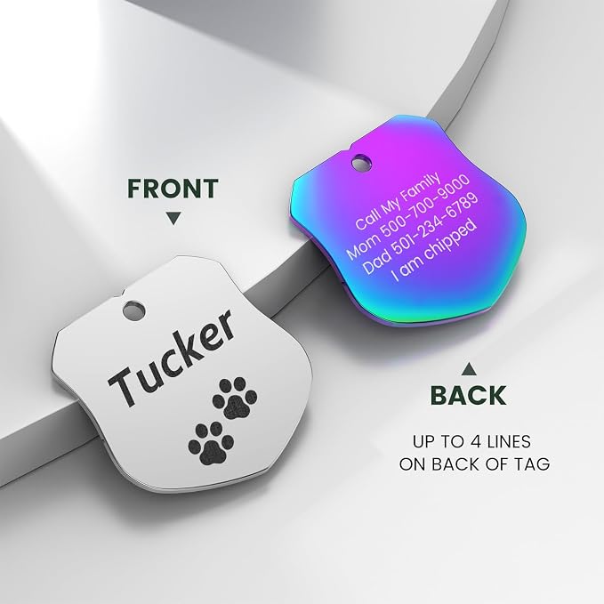 Dog Tags Engraved for Pets - Image 2